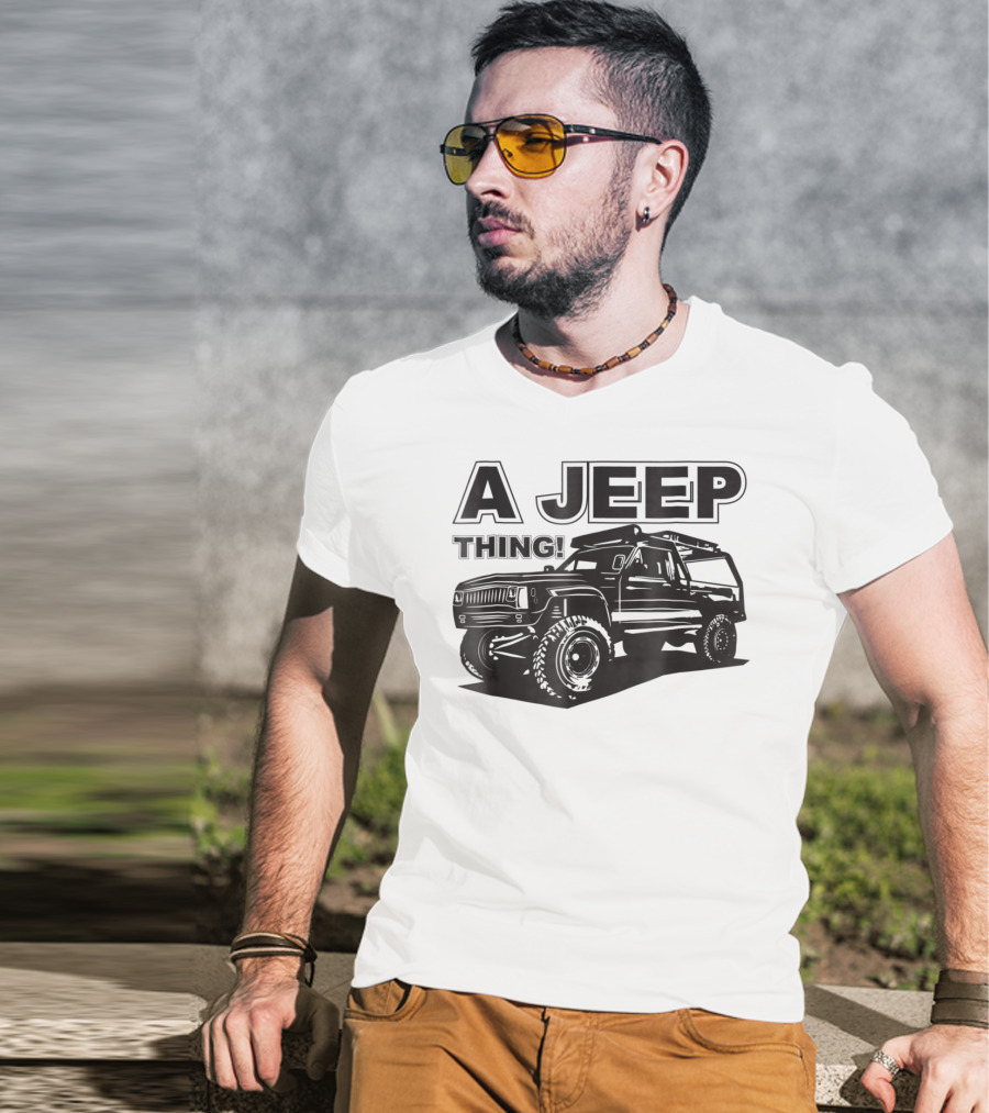 A Jeep Thing Comanche Off-Road Adventure T-Shirt