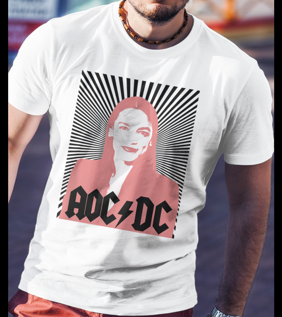 AOC DC Alexandria Ocasio Cortez Latina Congress Bold Iconic T-Shirt