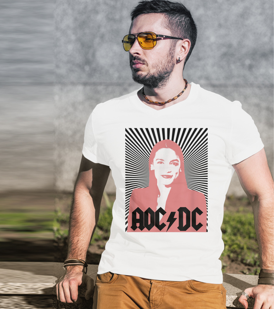 AOC DC Alexandria Ocasio Cortez Latina Congress Bold Iconic T-Shirt