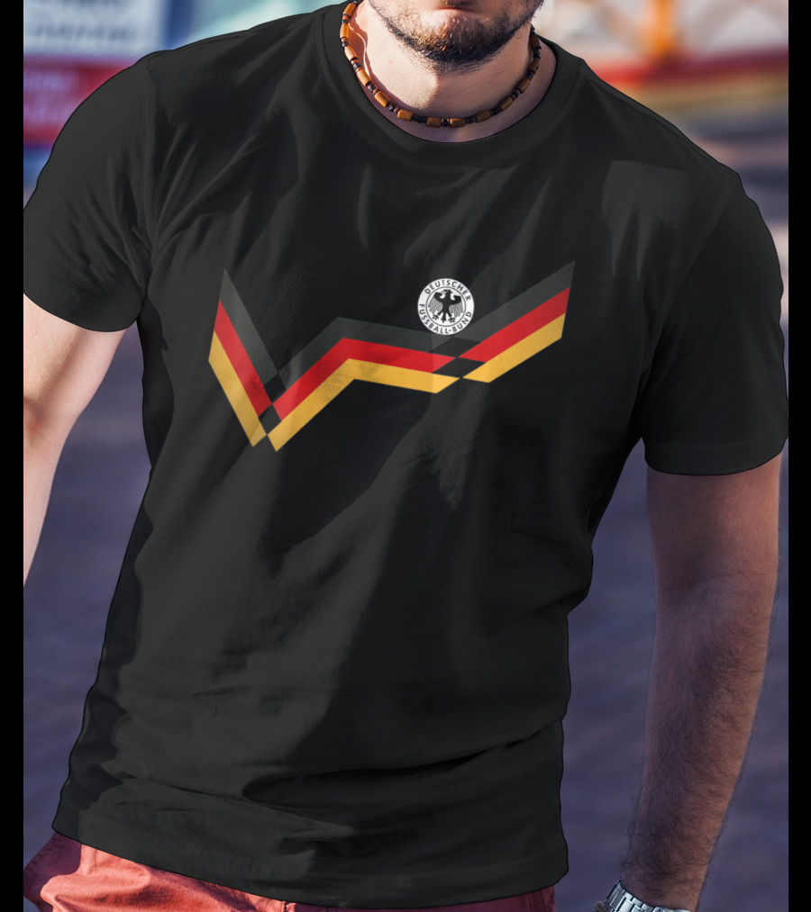 Germany Soccer Jersey Vintage German 1990 Deutsche Fussball-Bund Top T-Shirt