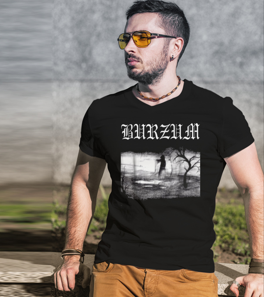 BURZUM Filosofem Album Artwork Black Metal T-Shirt
