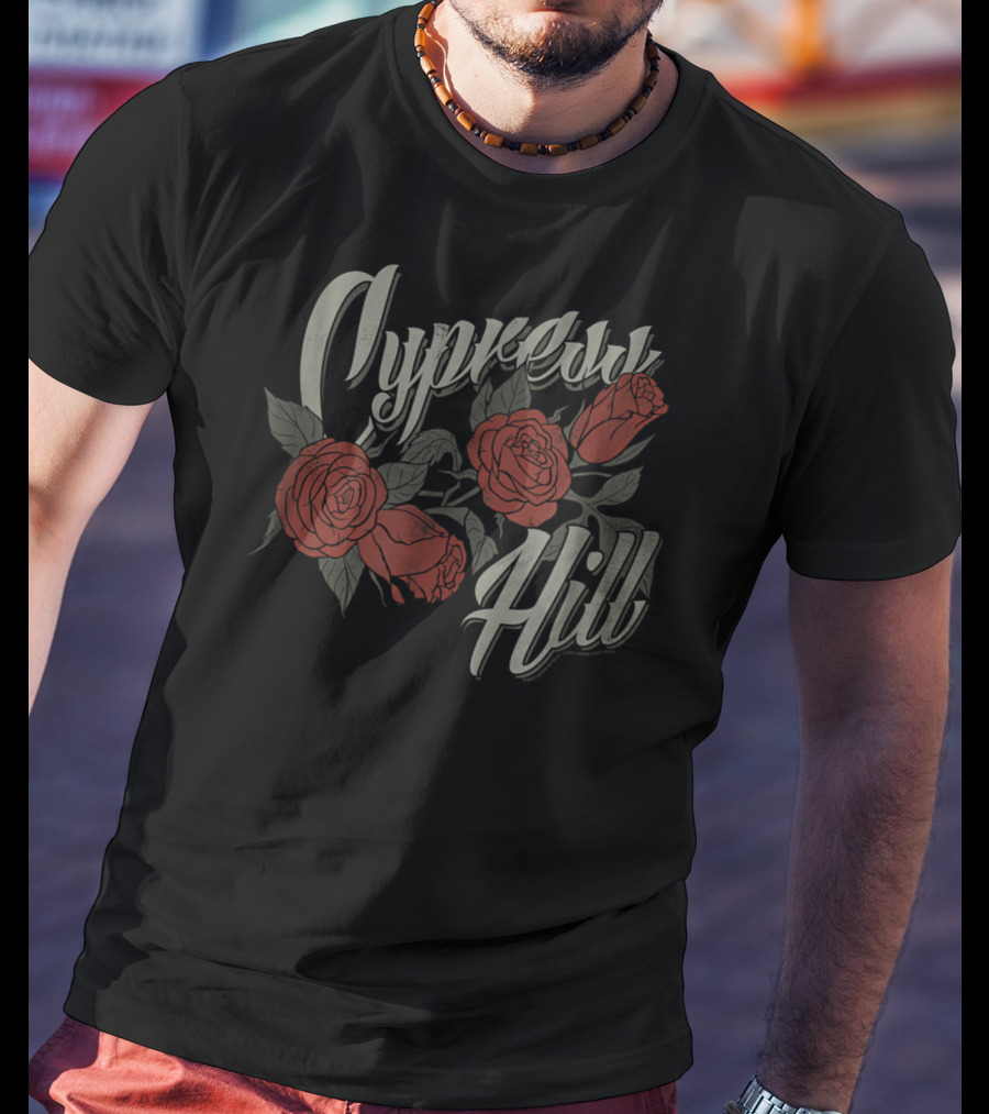 Cypress Hill Red Rose Tequila Sunrise T-Shirt