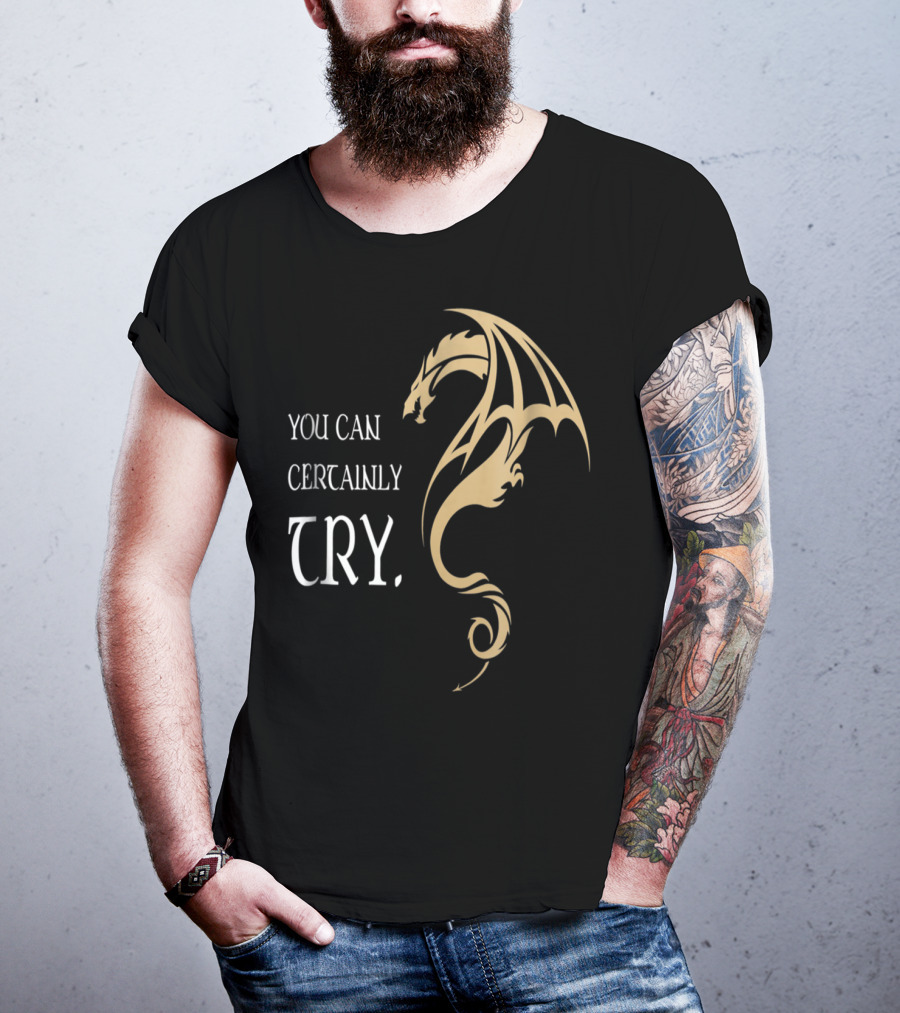 You Can Certainly Try Dragon Fire In The Dungeons T-Shirt