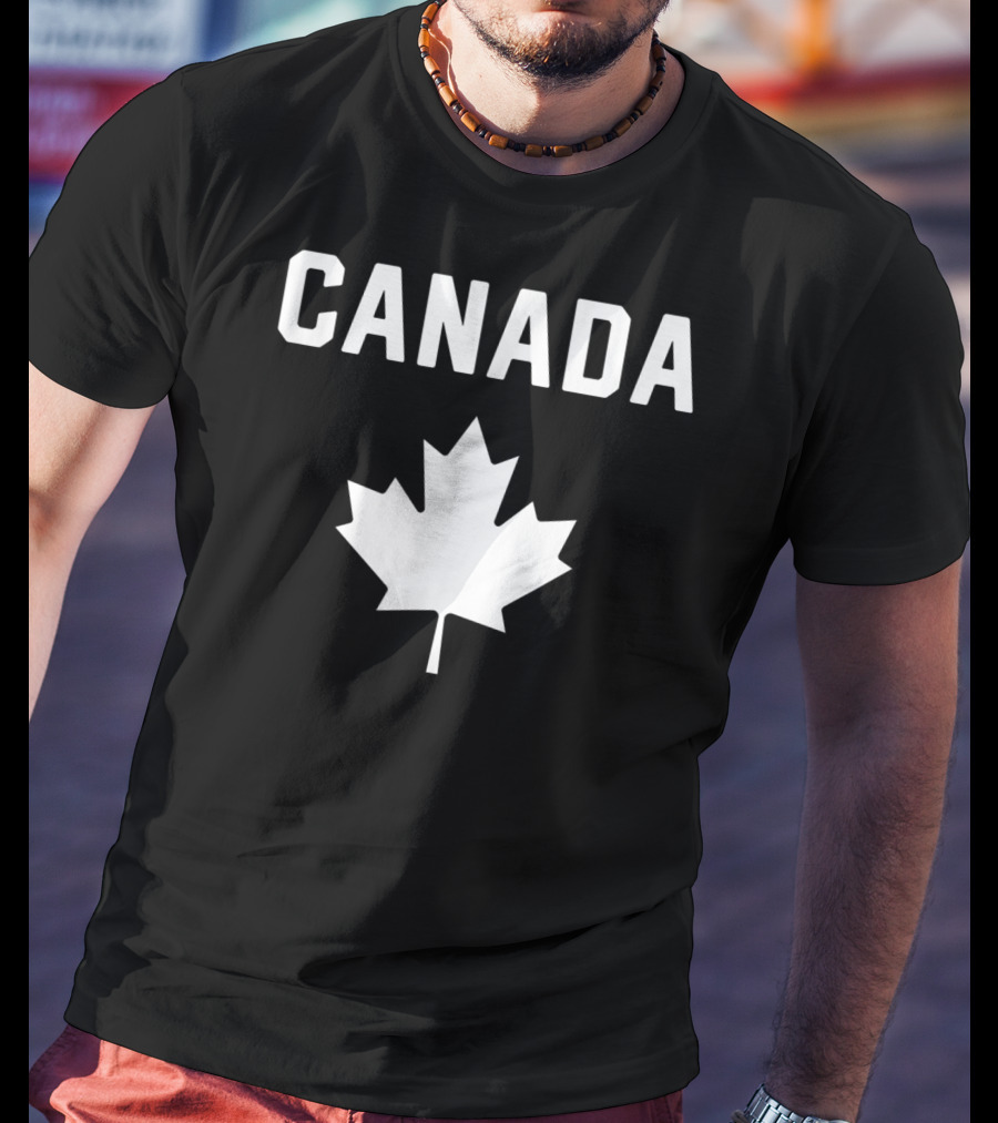 Canada Maple Leaf Minimalist T-Shirt