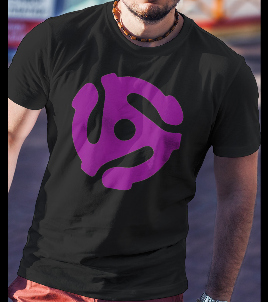 Dj 45 Rpm Adapter Turntable Vinyl Record T-Shirt