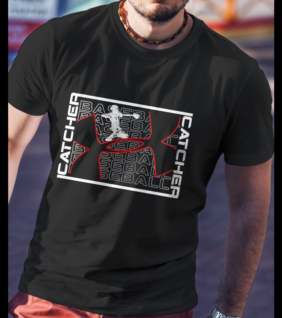 Catcher Baseball Catcher Under Armour T-Shirt