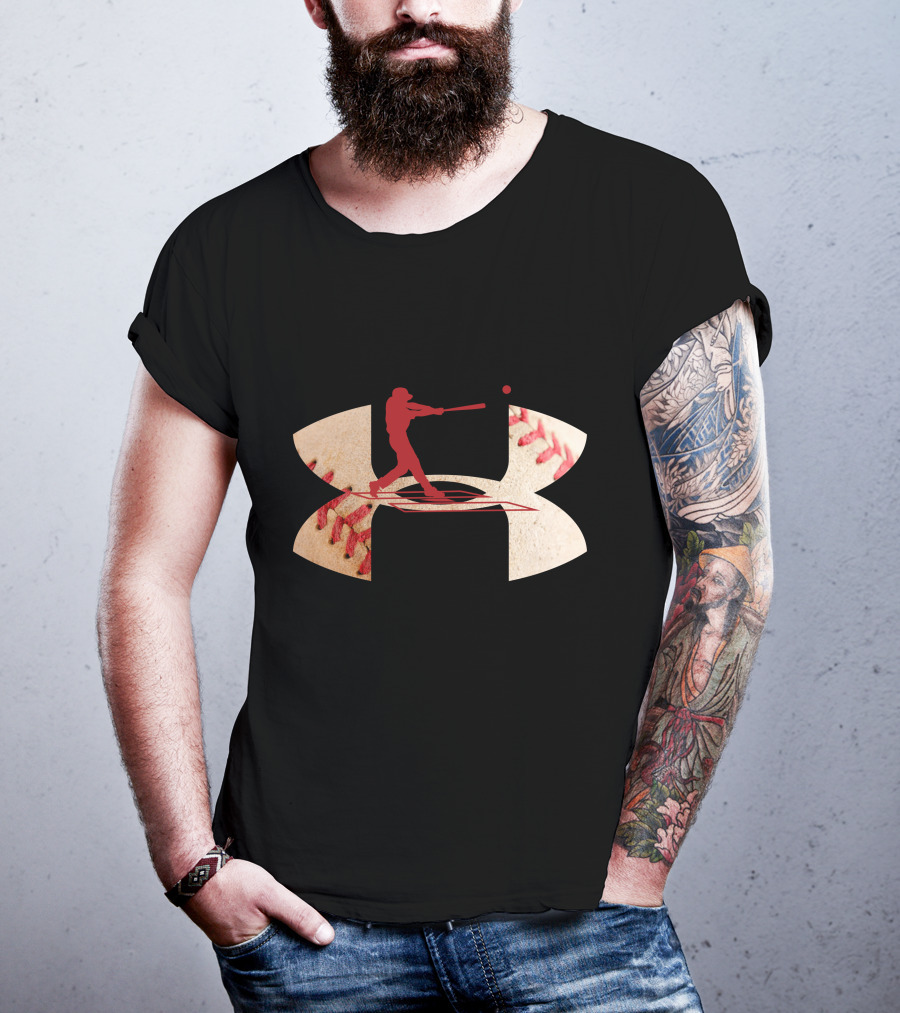 Under Armour Baseball Player Logo Bb2211 T-Shirt