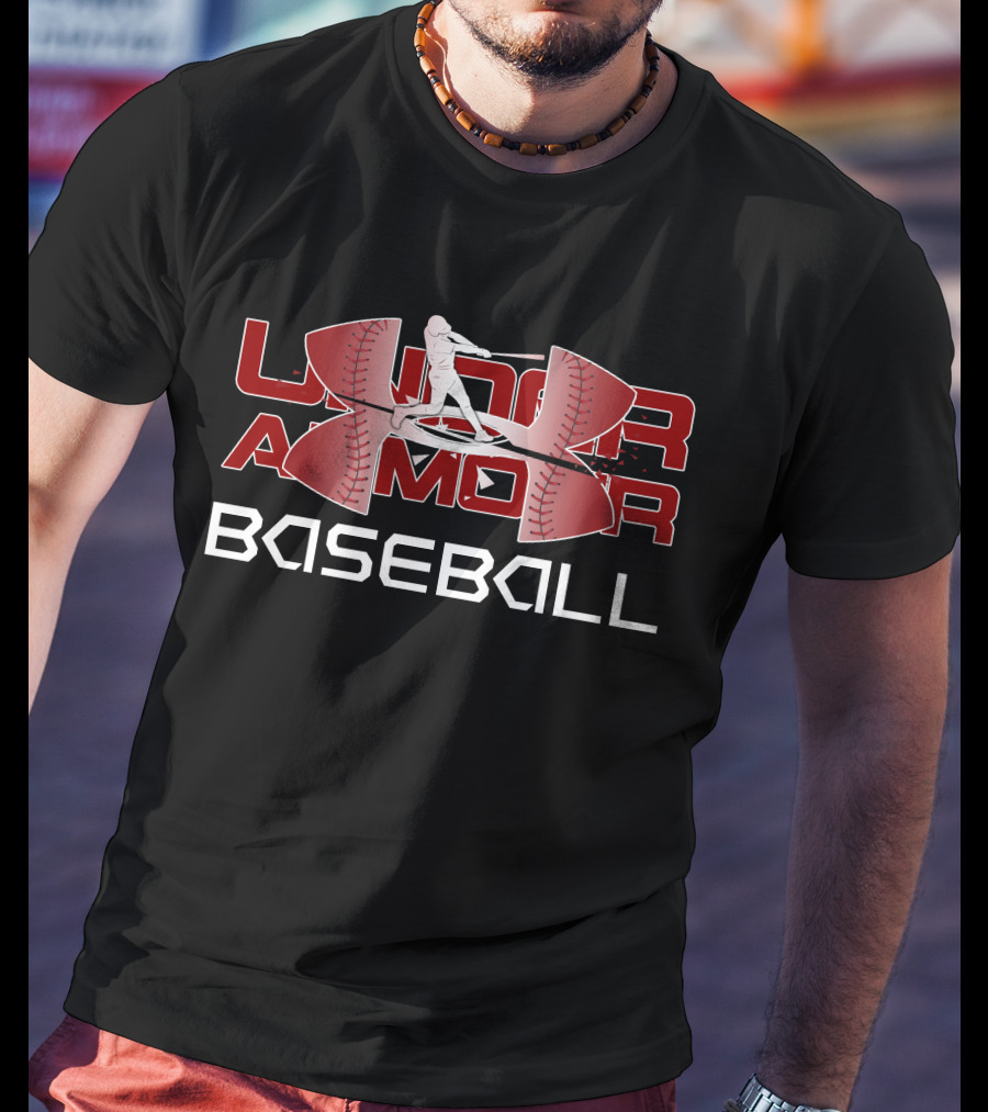 Under Armour Baseball Player T-Shirt