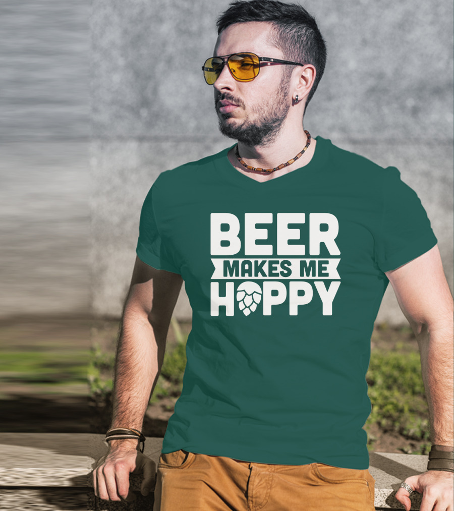 Beer Makes ME Happy T-Shirt