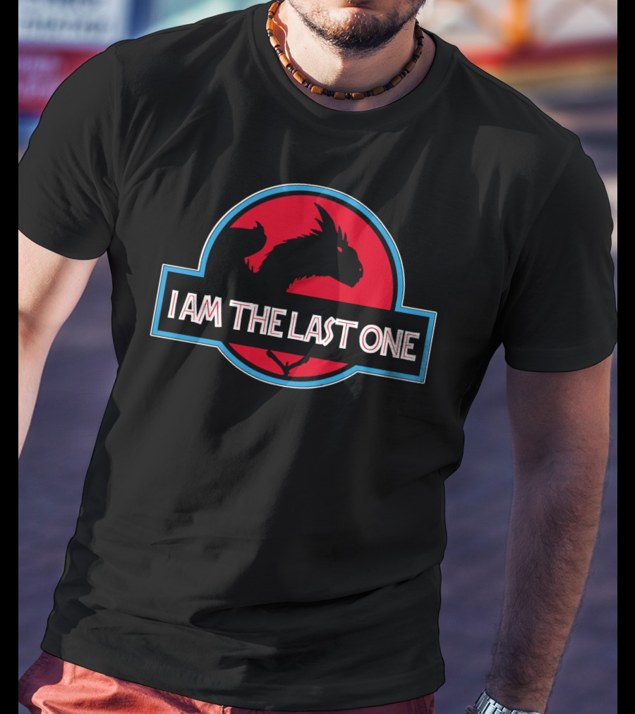 Draco I Am The Last One Dinosaur Theme Jurassic Park Dragon T-Shirt