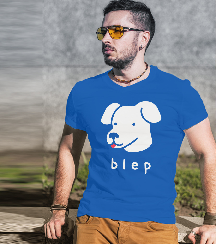 Blep Dog With Tongue Out T-Shirt