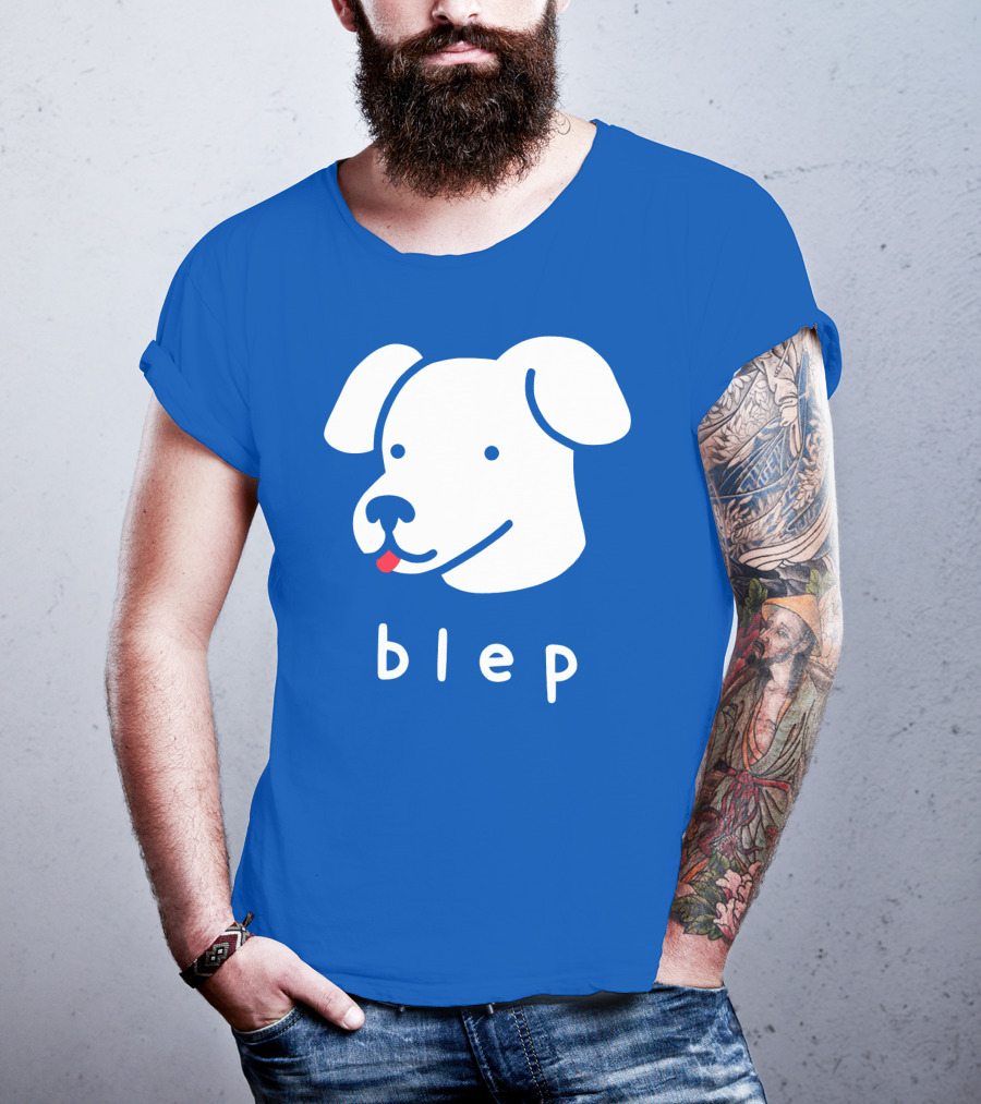 Blep Dog With Tongue Out T-Shirt