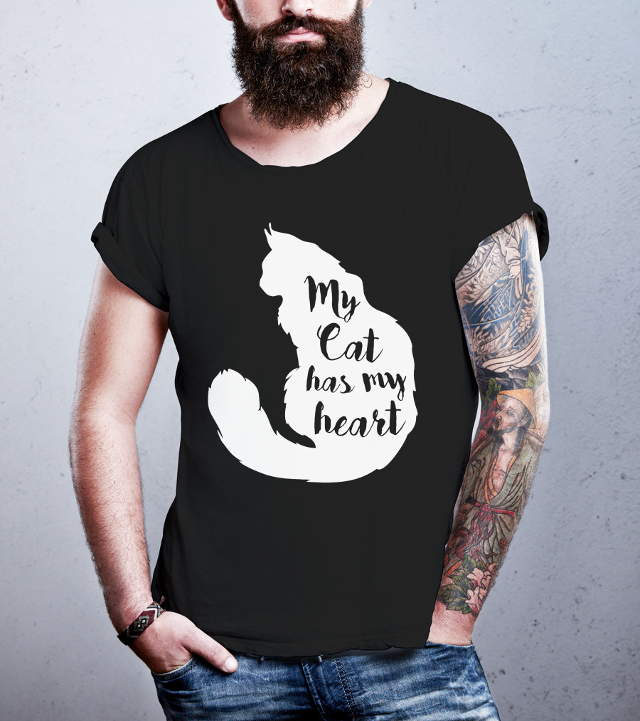 My Cat Has My Heart Cat T-Shirt