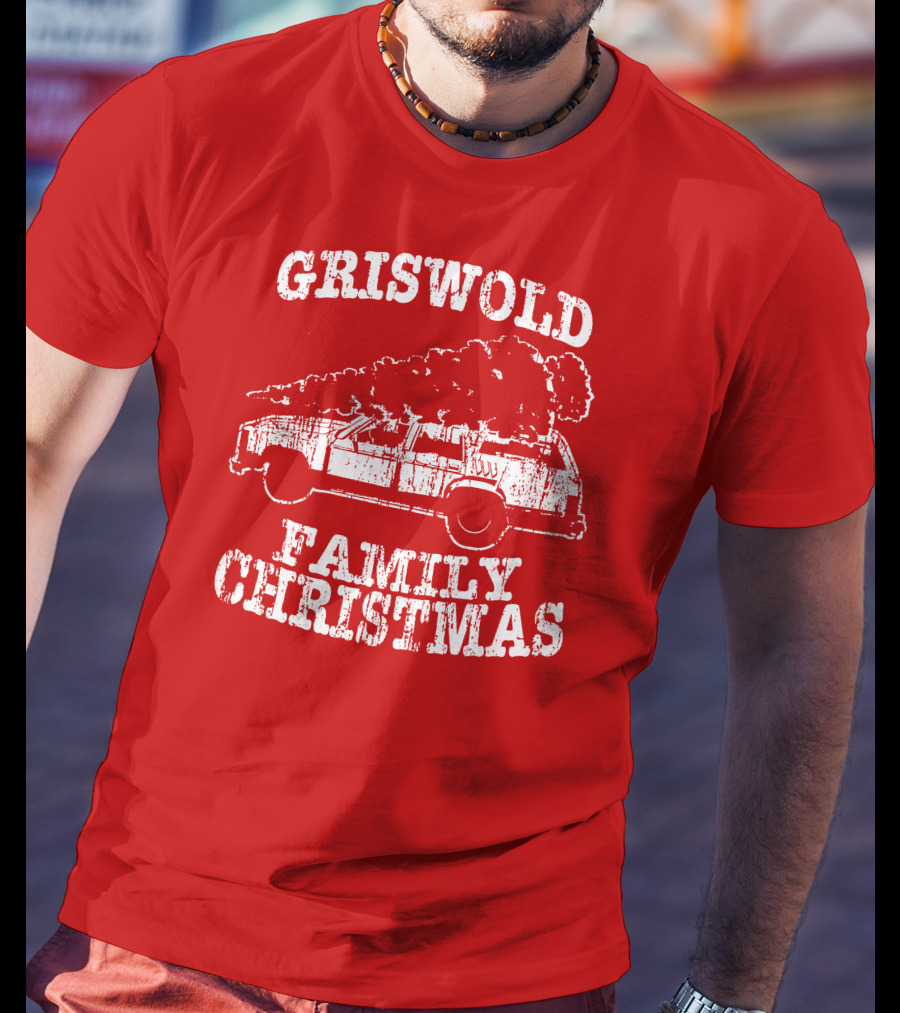 Griswold Family Christmas Tree Car Journey T-Shirt