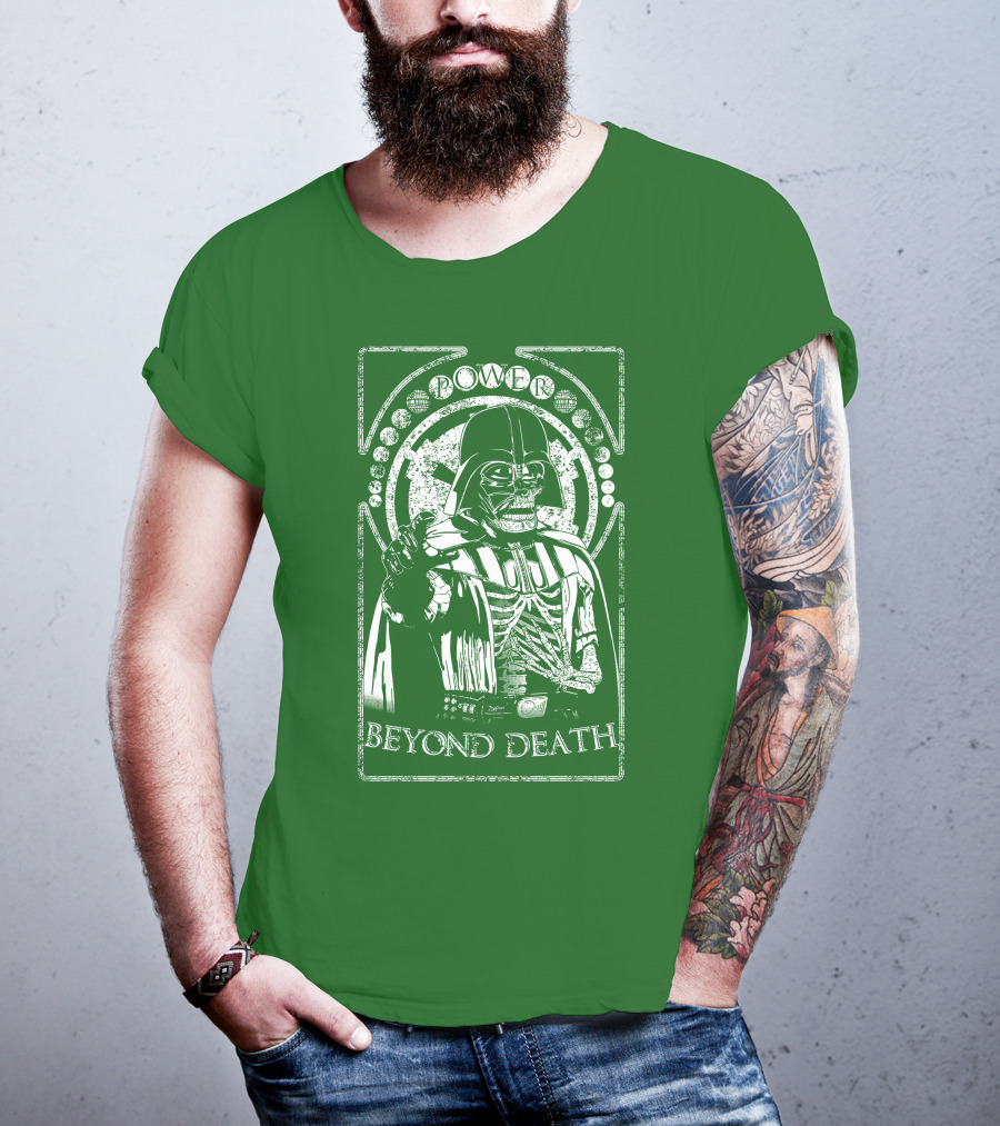 Power Beyond Death Darth Vader Skeleton Vintage T-Shirt