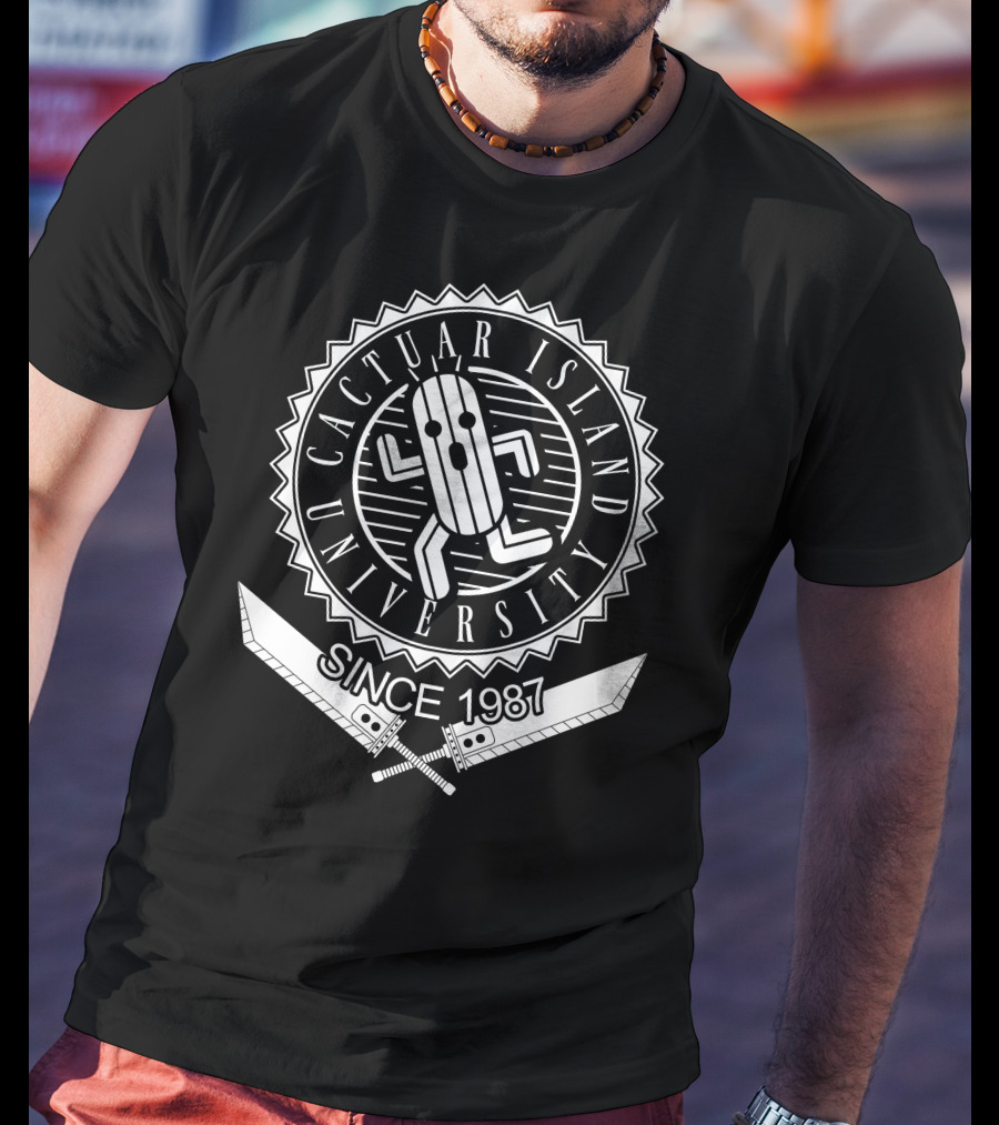 Cactuar Island University Since 1987 T-Shirt