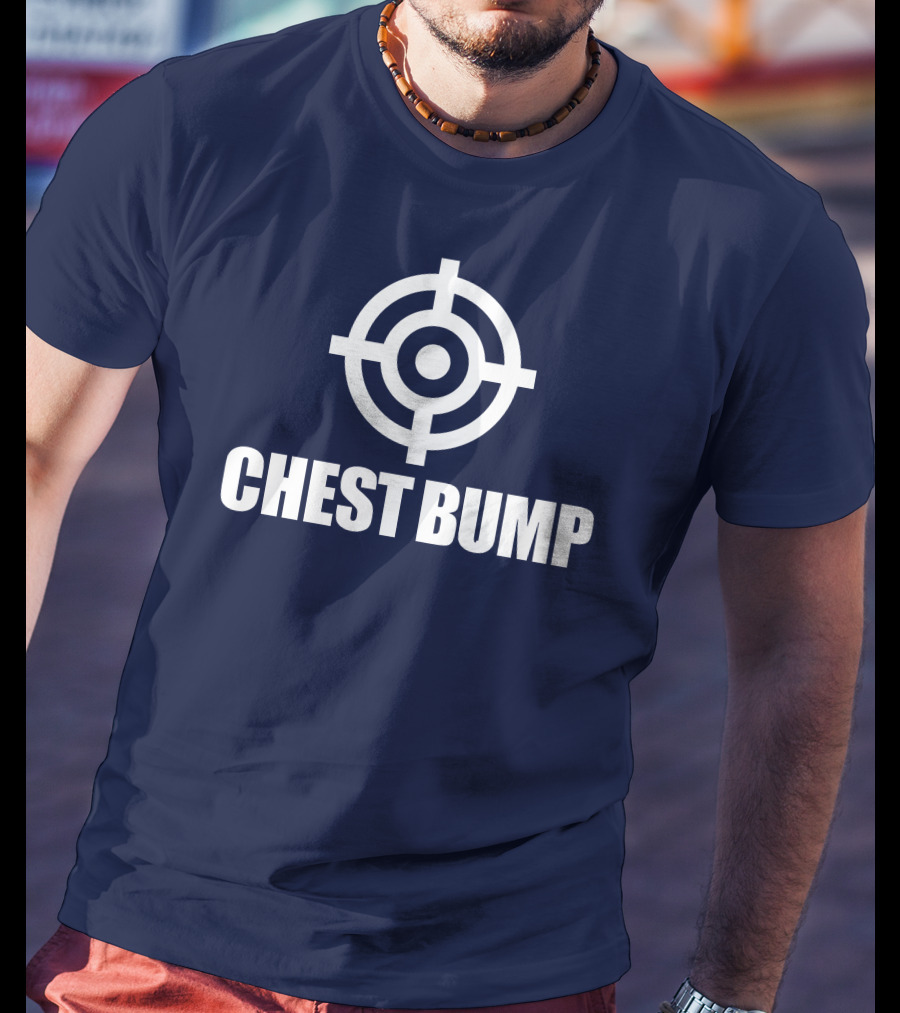 Chess Bump Target Icon With Center Aim T-Shirt