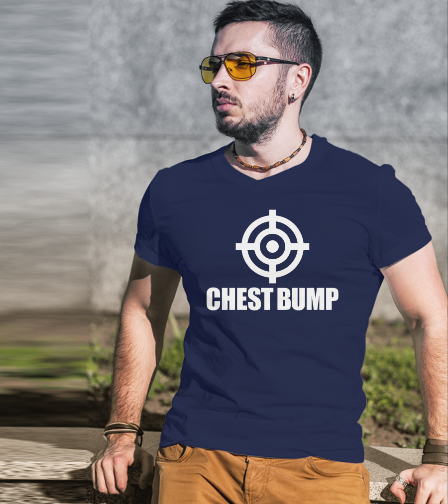 Chess Bump Target Icon With Center Aim T-Shirt