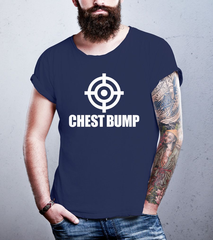 Chess Bump Target Icon With Center Aim T-Shirt