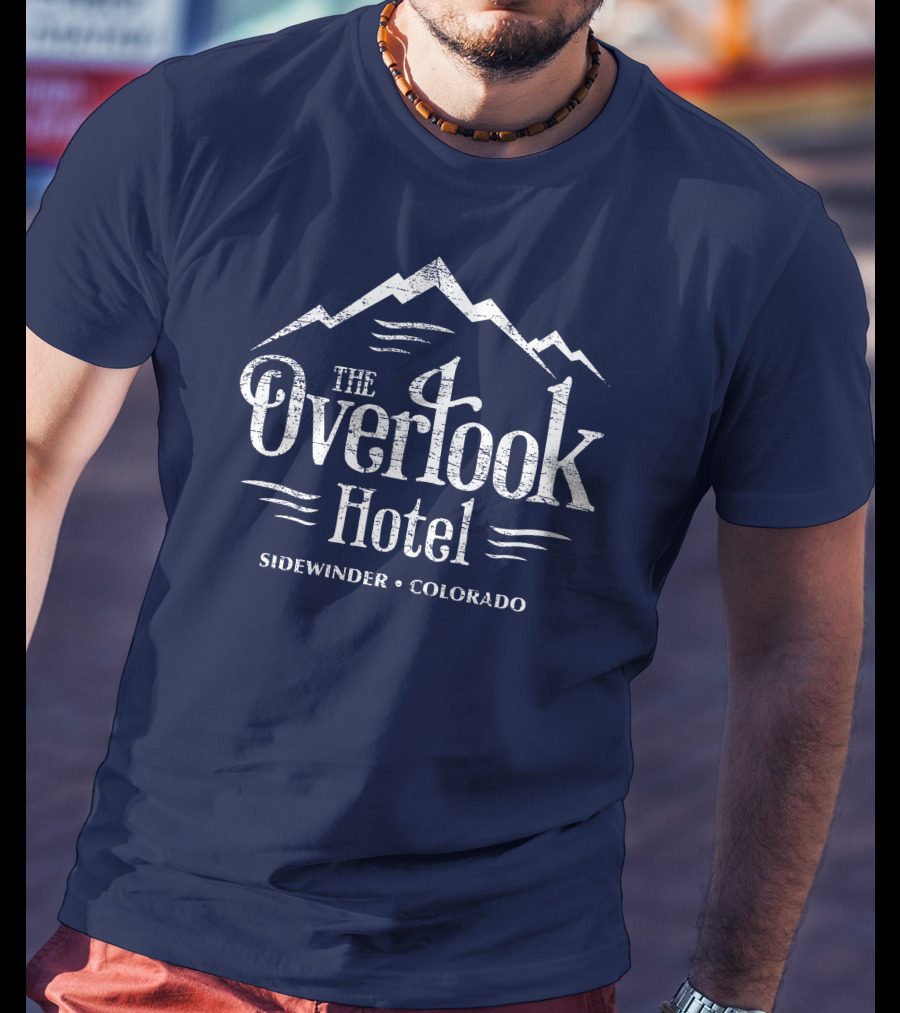The Overlook Hotel Sidewinder Colorado Mountains T-Shirt