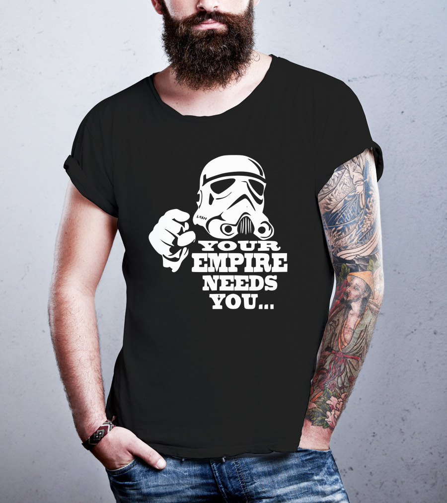 Your Empire Needs You Stormtrooper Recruitment T-Shirt