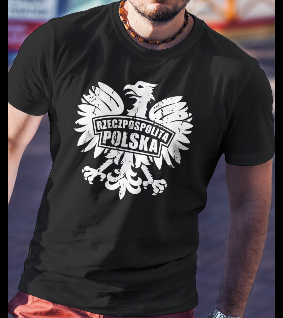 RZECZPOSPOLITA POLSKA Eagle Emblem T-Shirt