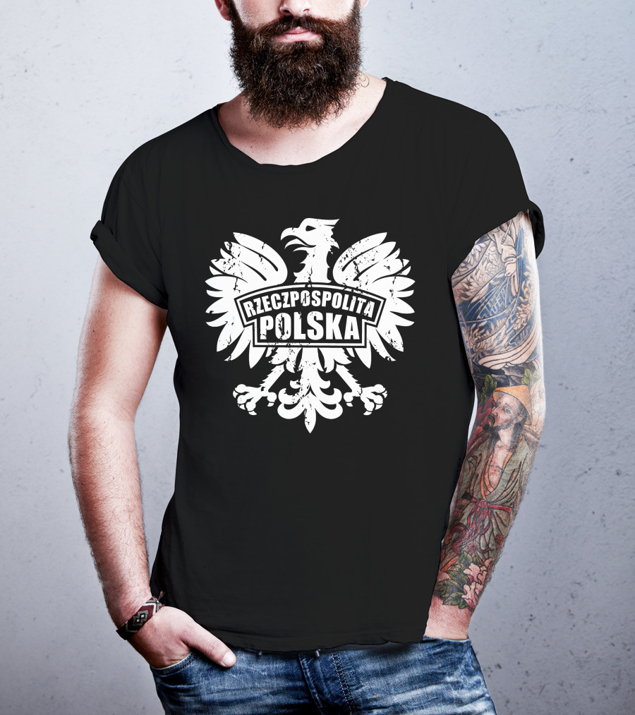 RZECZPOSPOLITA POLSKA Eagle Emblem T-Shirt