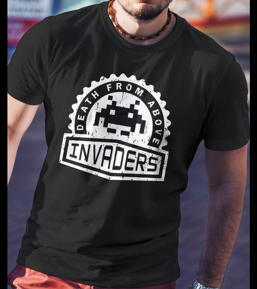 DEATH FROM ABOVE Invaders CREST SERIES T-Shirt