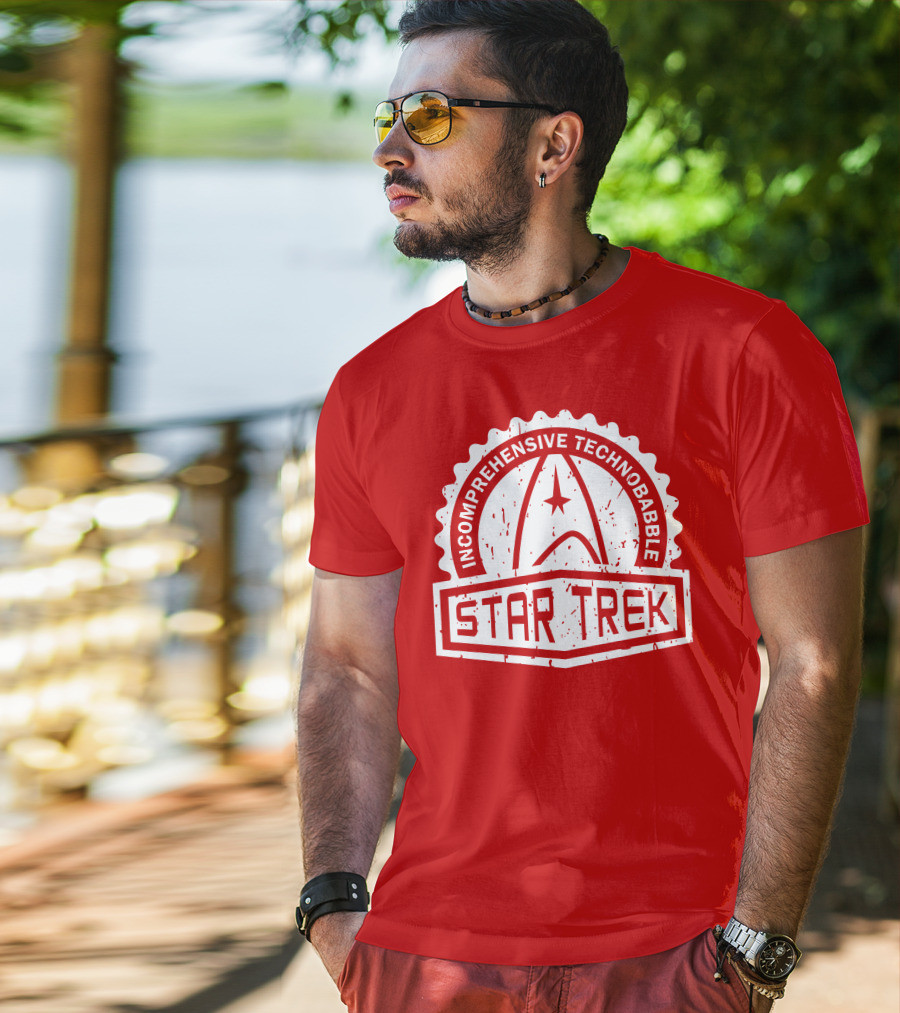 Incomprehensive Technobabble Crest Series Star Trek T-Shirt