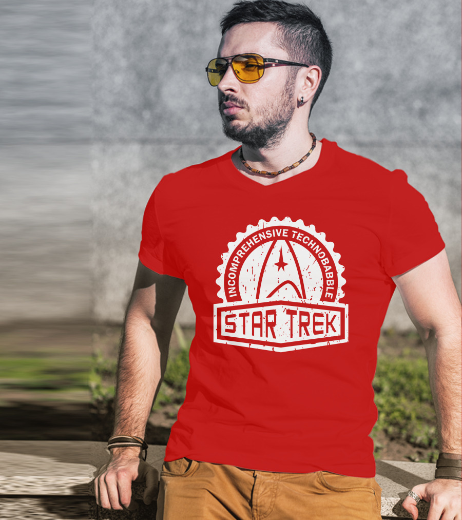 Incomprehensive Technobabble Crest Series Star Trek T-Shirt