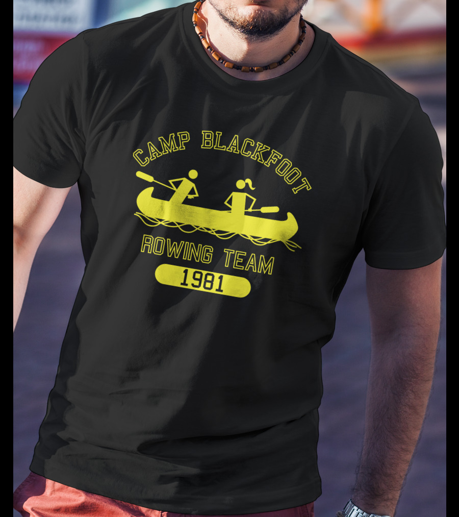 Camp Blackfoot Rowing Team 1981 T-Shirt