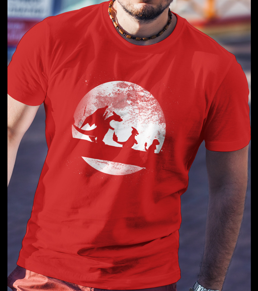 Evolve Pokémon Evolution Moon T-Shirt