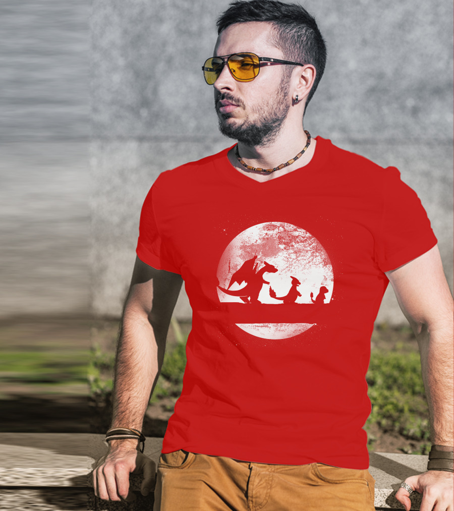 Evolve Pokémon Evolution Moon T-Shirt