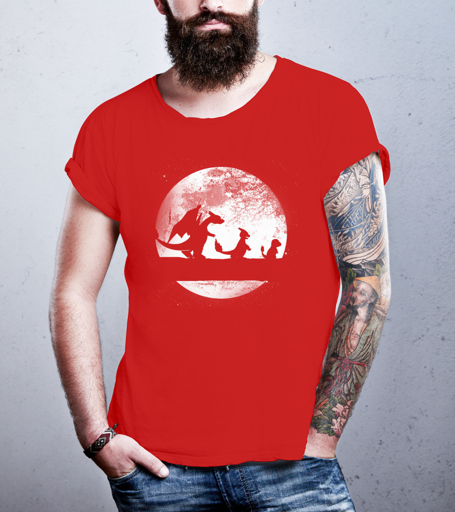 Evolve Pokémon Evolution Moon T-Shirt