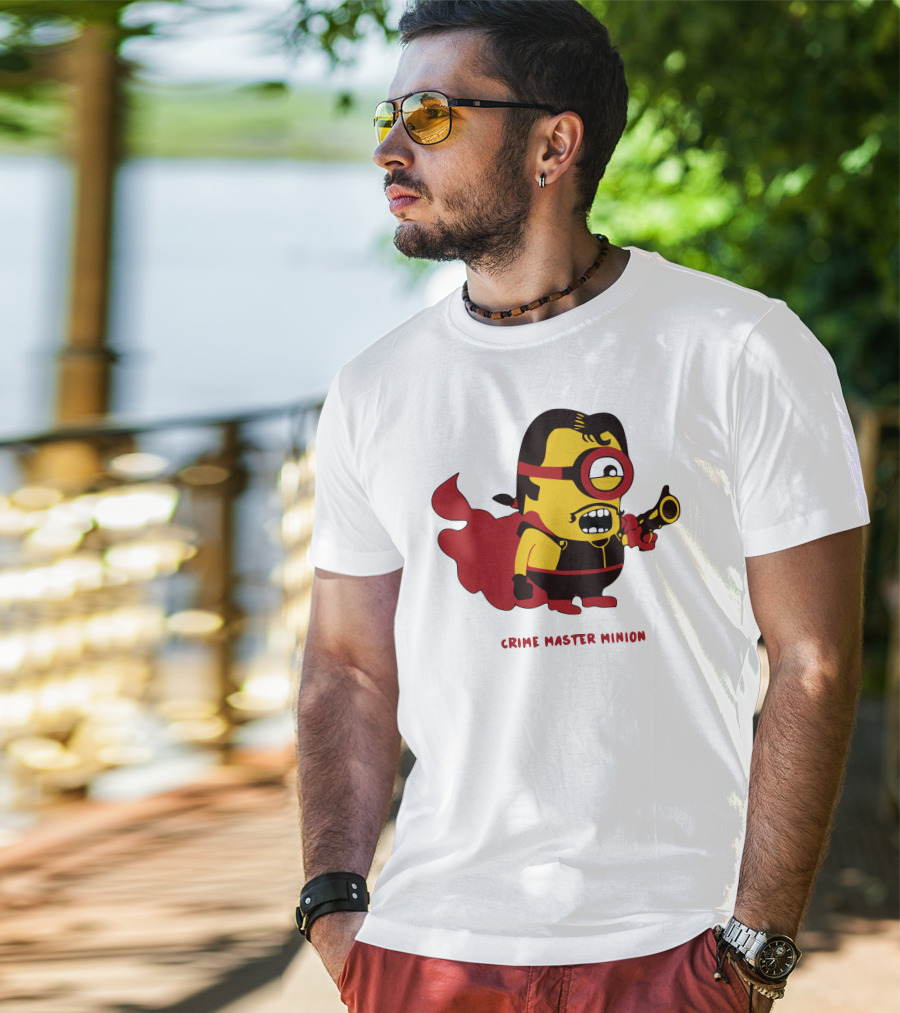 Crime Master Minion Hero Fusion T-Shirt