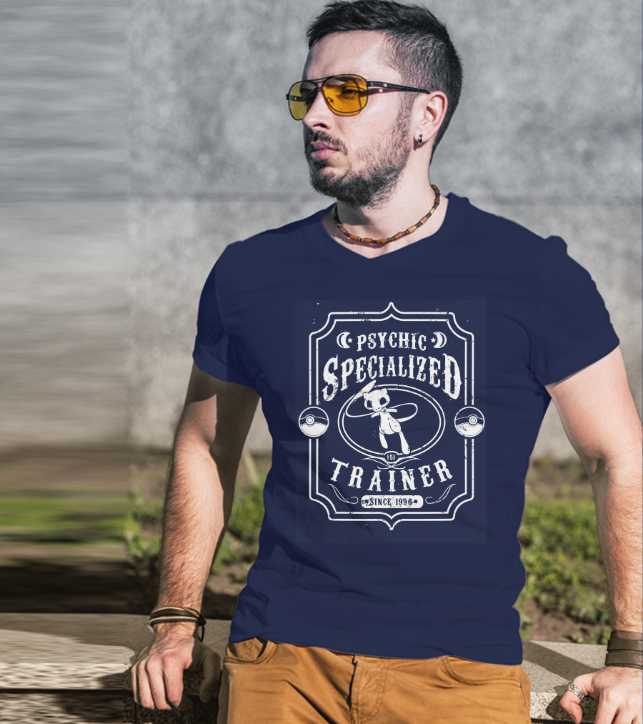 Psychic Specialized Trainer Mew Since 1996 T-Shirt