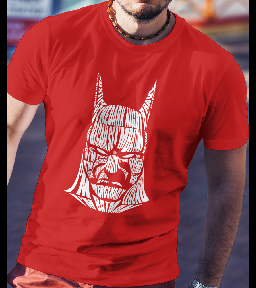 The Dark Knight Rises Batman Legend Mercenary Justice T-Shirt