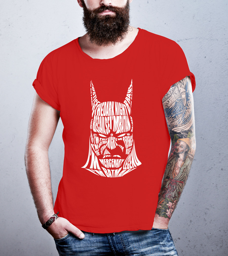 The Dark Knight Rises Batman Legend Mercenary Justice T-Shirt