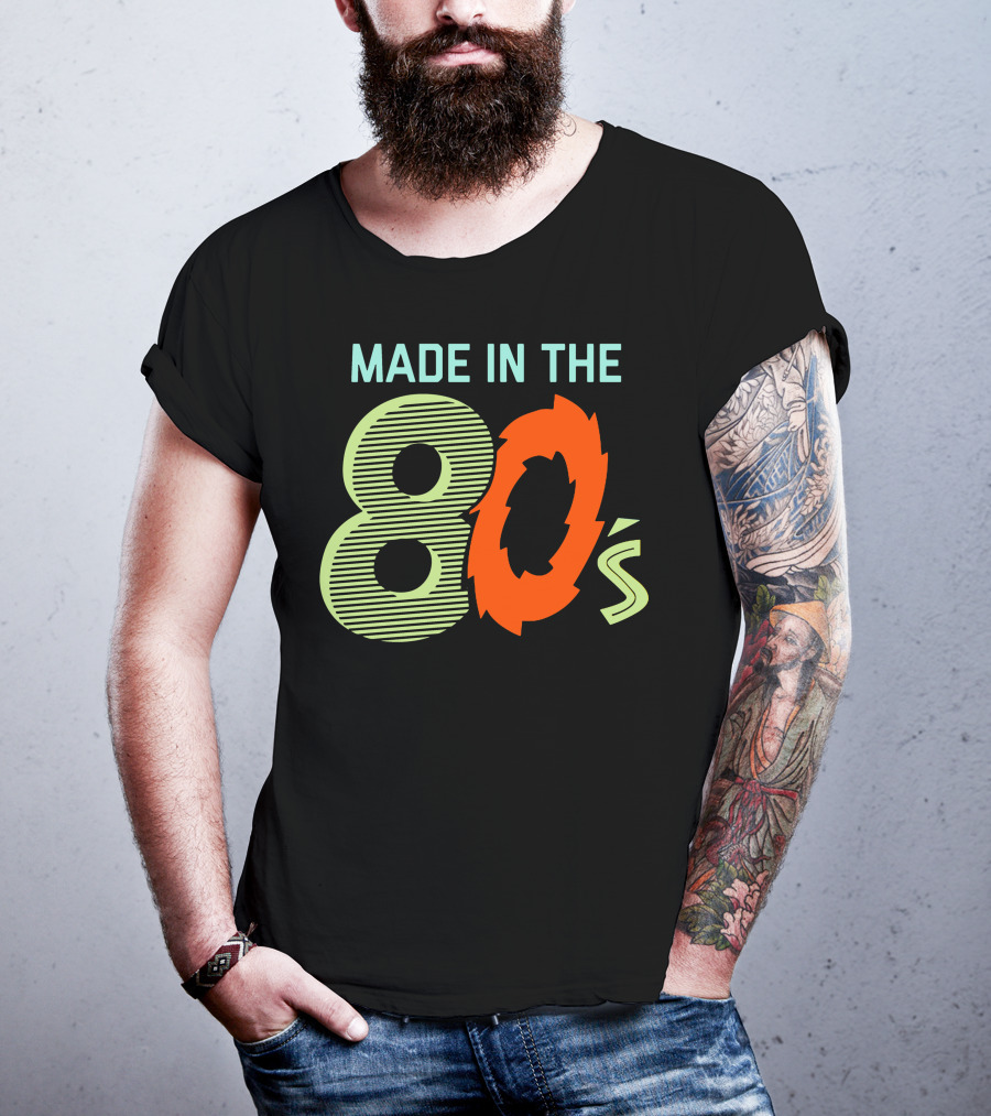 MADE IN THE 80'S Retro Style 80s Vibes T-Shirt