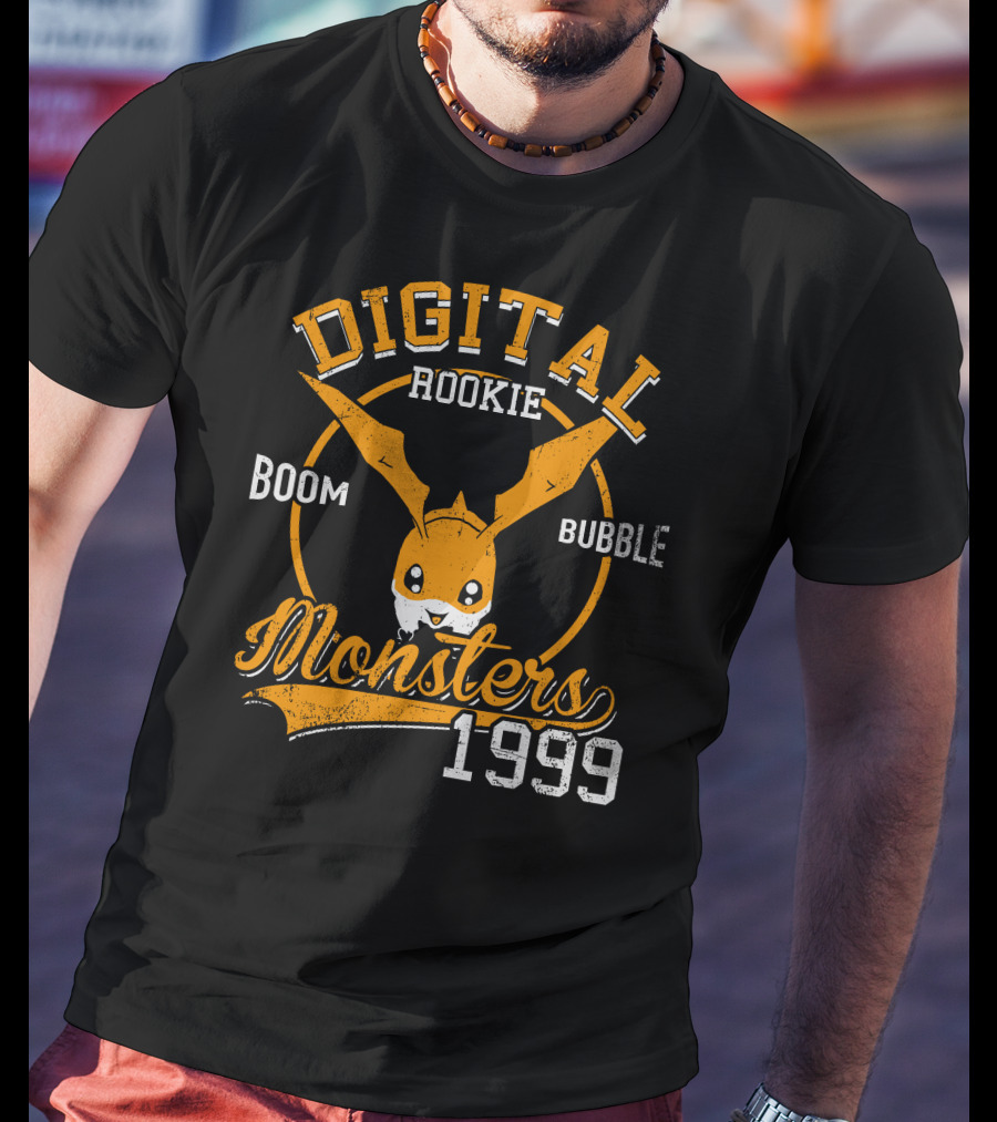 Digital Rookie Monsters Boom Bubble 1999 T-Shirt