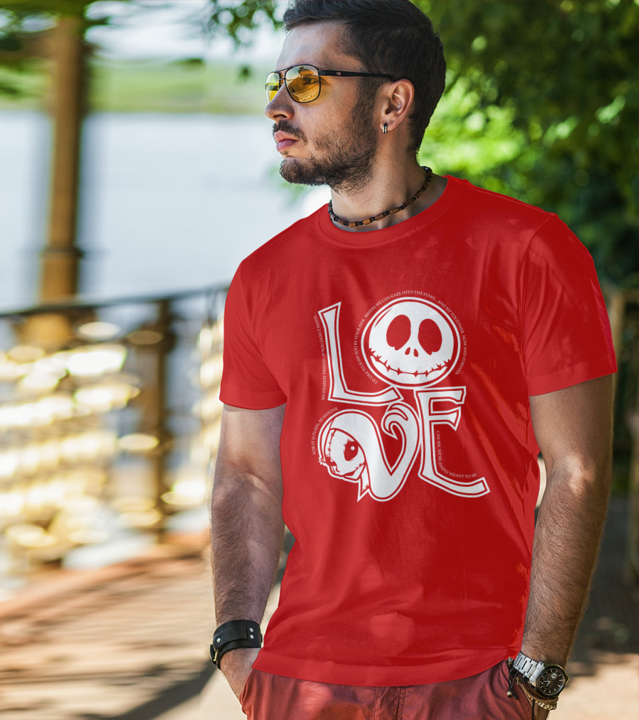 Love Is Eternal Nightmare Before Christmas T-Shirt