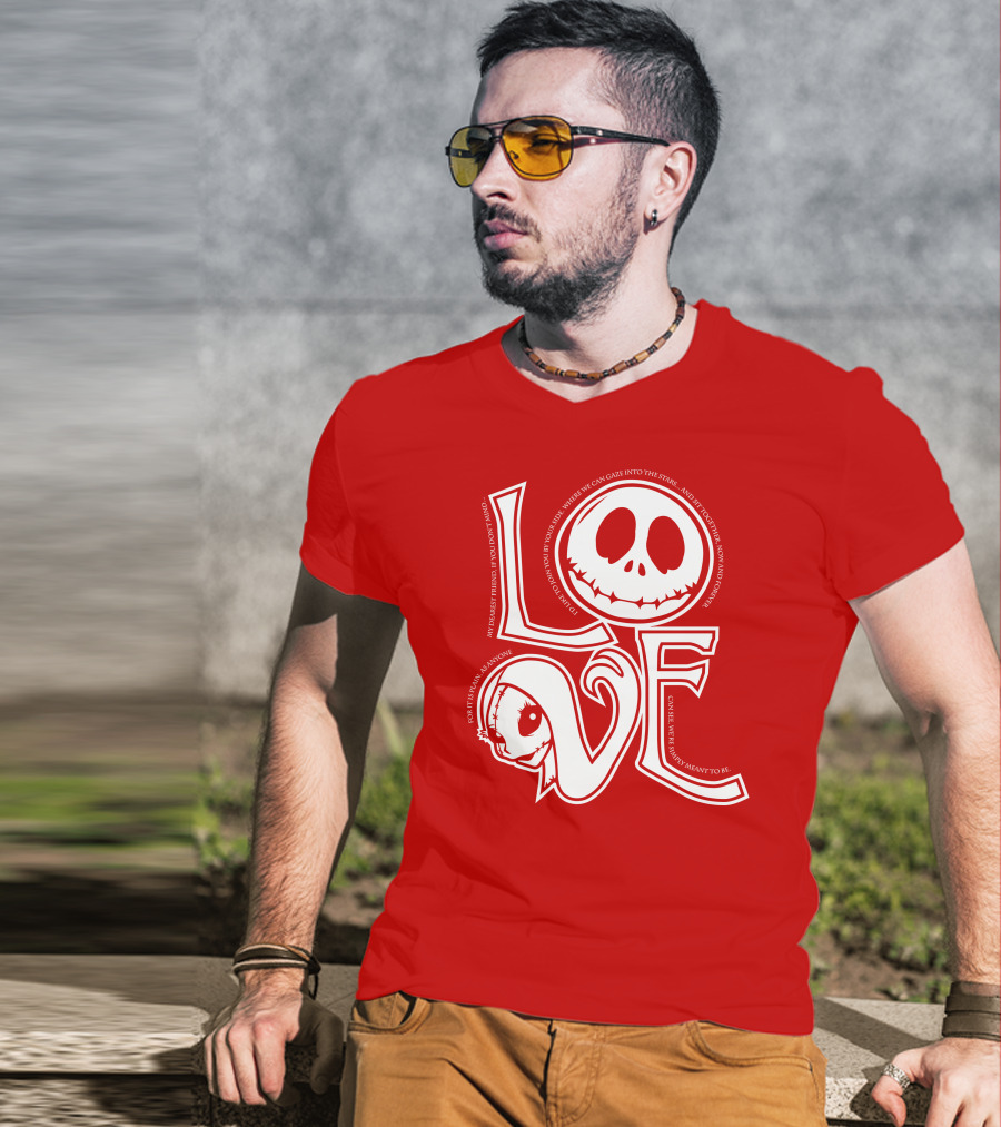 Love Is Eternal Nightmare Before Christmas T-Shirt