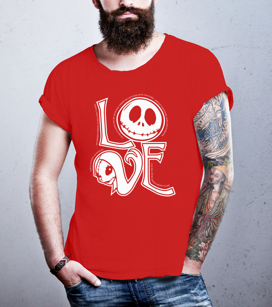 Love Is Eternal Nightmare Before Christmas T-Shirt