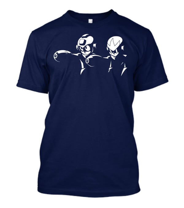 Mega Man Pulp Fiction Crossover T-Shirt