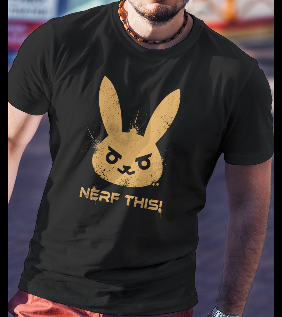 Nerf This Bunny Gaming T-Shirt