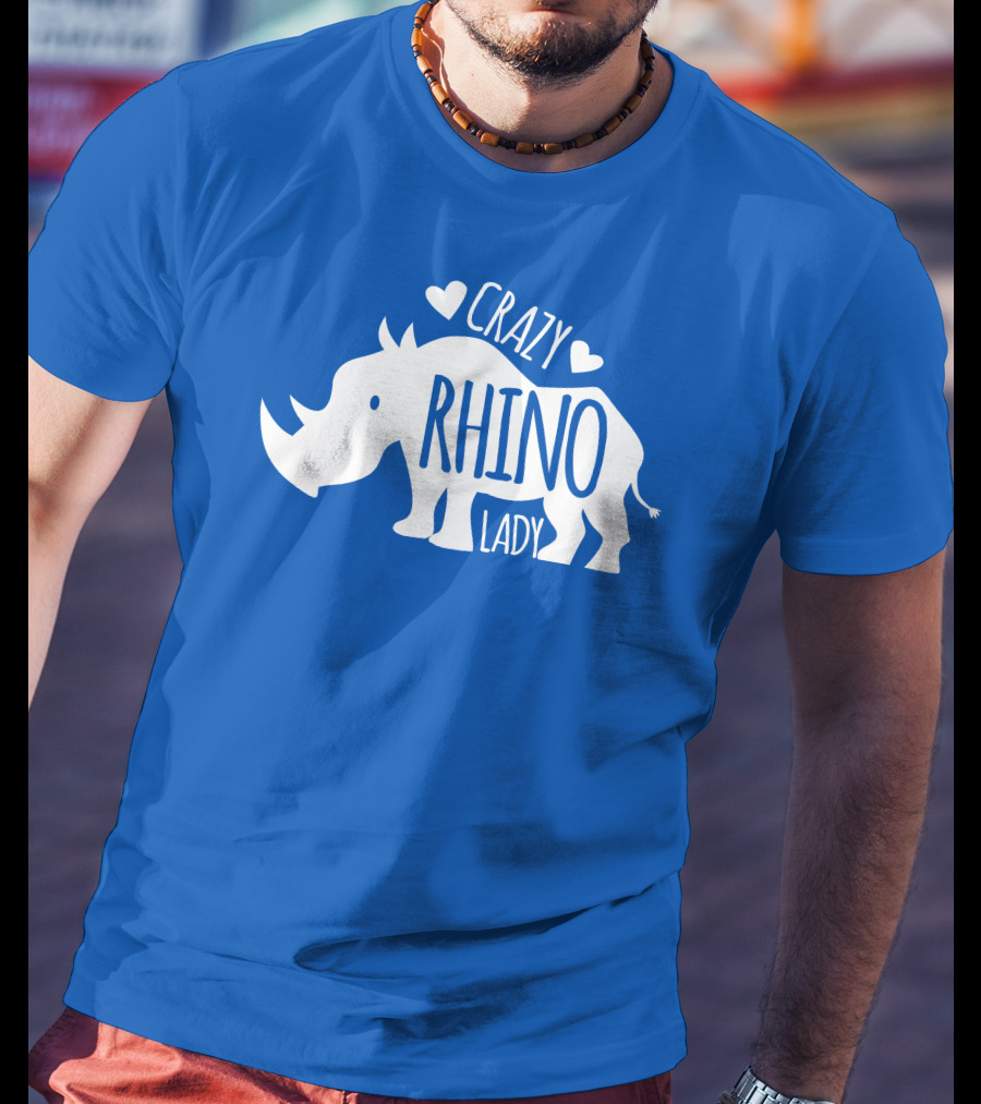 CRAZY RHINO LADY T-Shirt