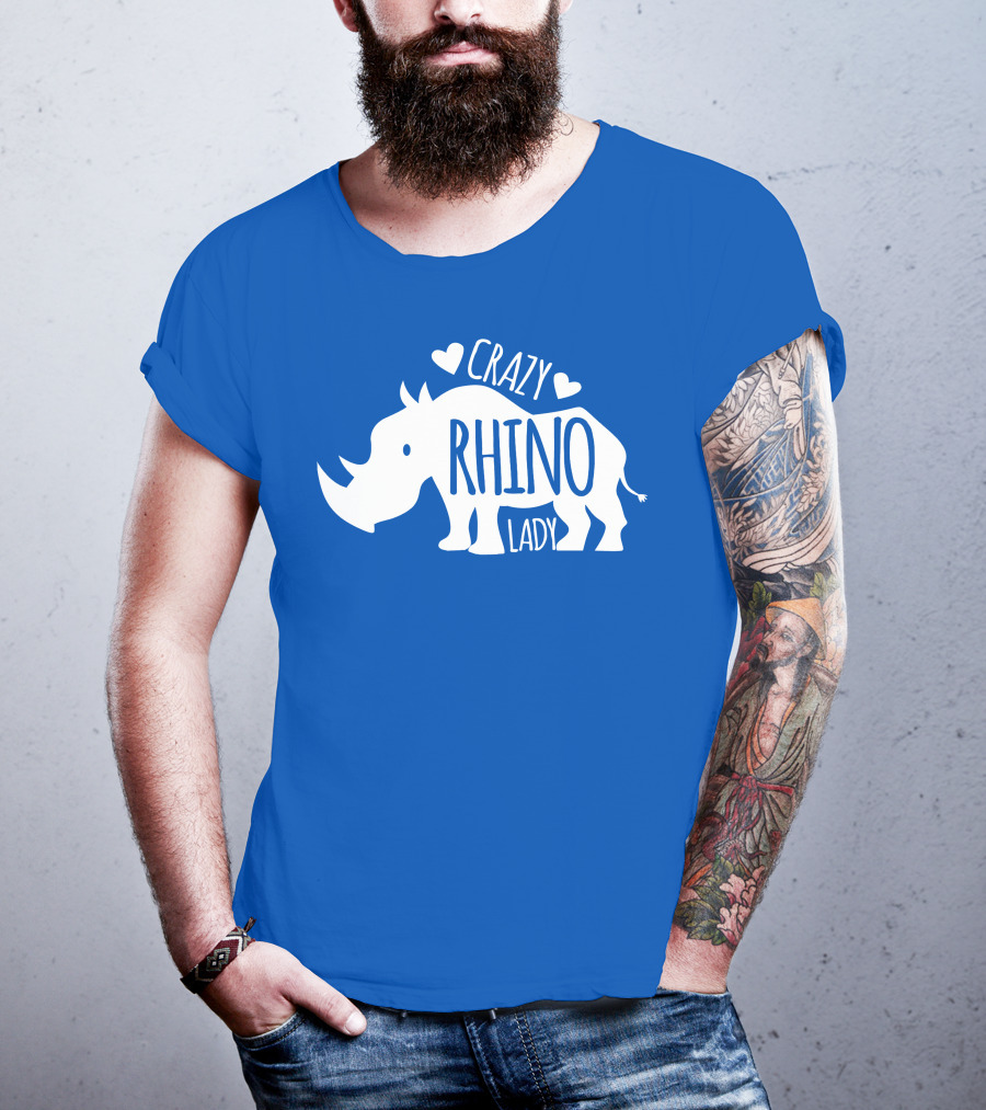 CRAZY RHINO LADY T-Shirt