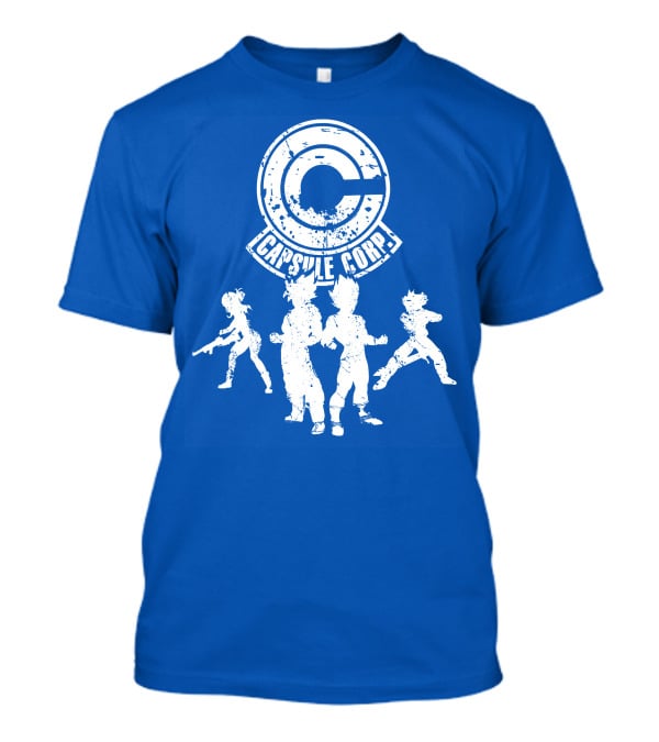 Capsule Corp Dragon Ball Z Characters T-Shirt
