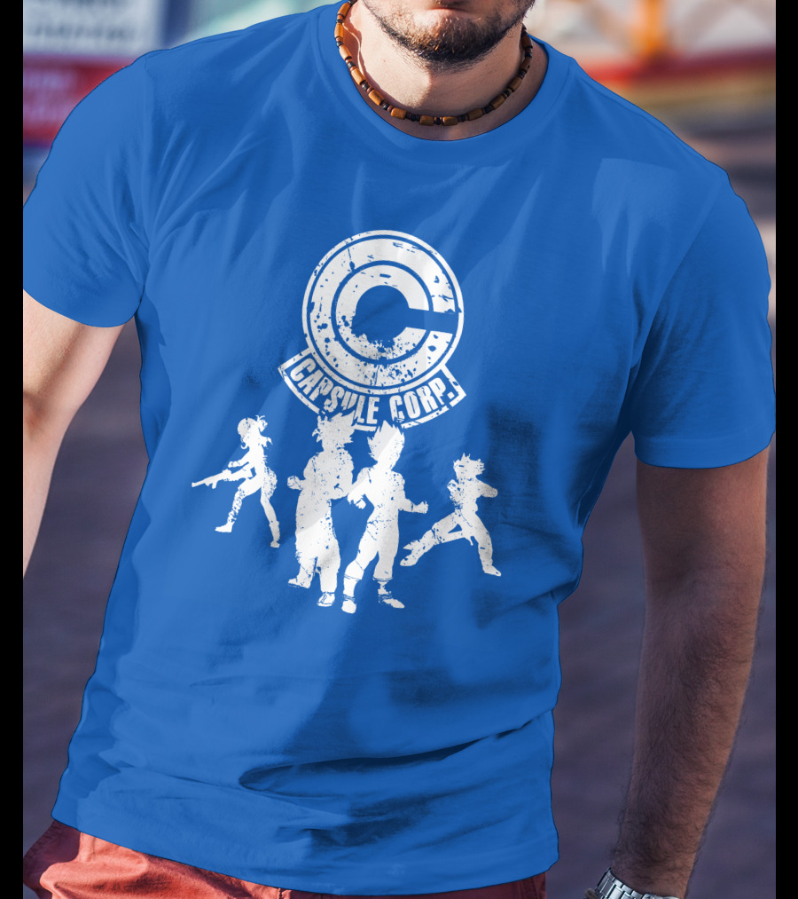 Capsule Corp Dragon Ball Z Characters T-Shirt
