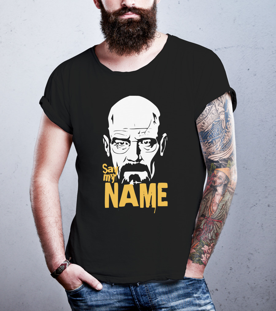 Heisenberg Breaking Bad Say My Name T-Shirt